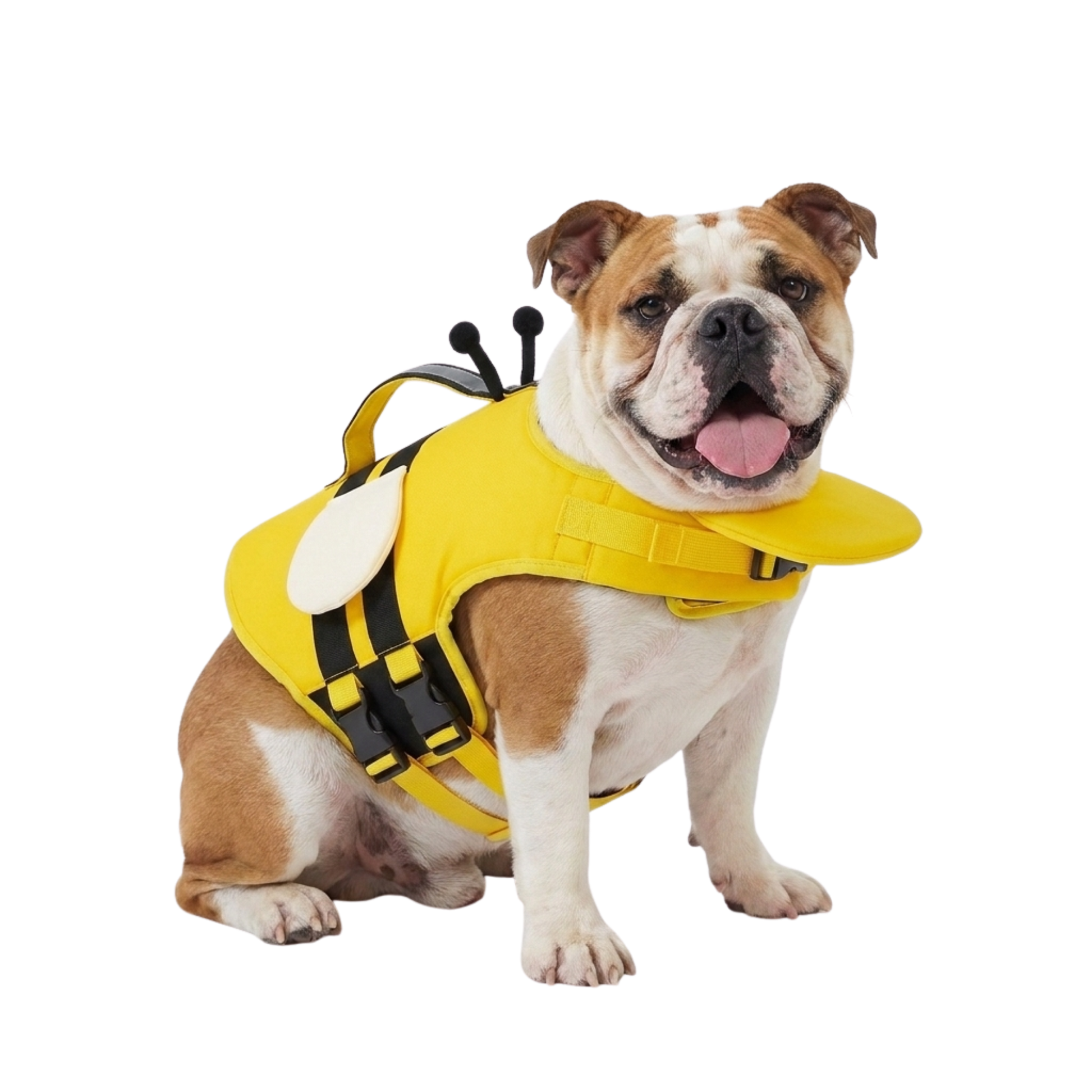 High Buoyancy Safety Swimsuit for Dogs 💧 Prevent him from swallowing water  🐶 Always keeping your head afloat  ⚡ Instant rescue handle  🐾 Ideal for low resistance