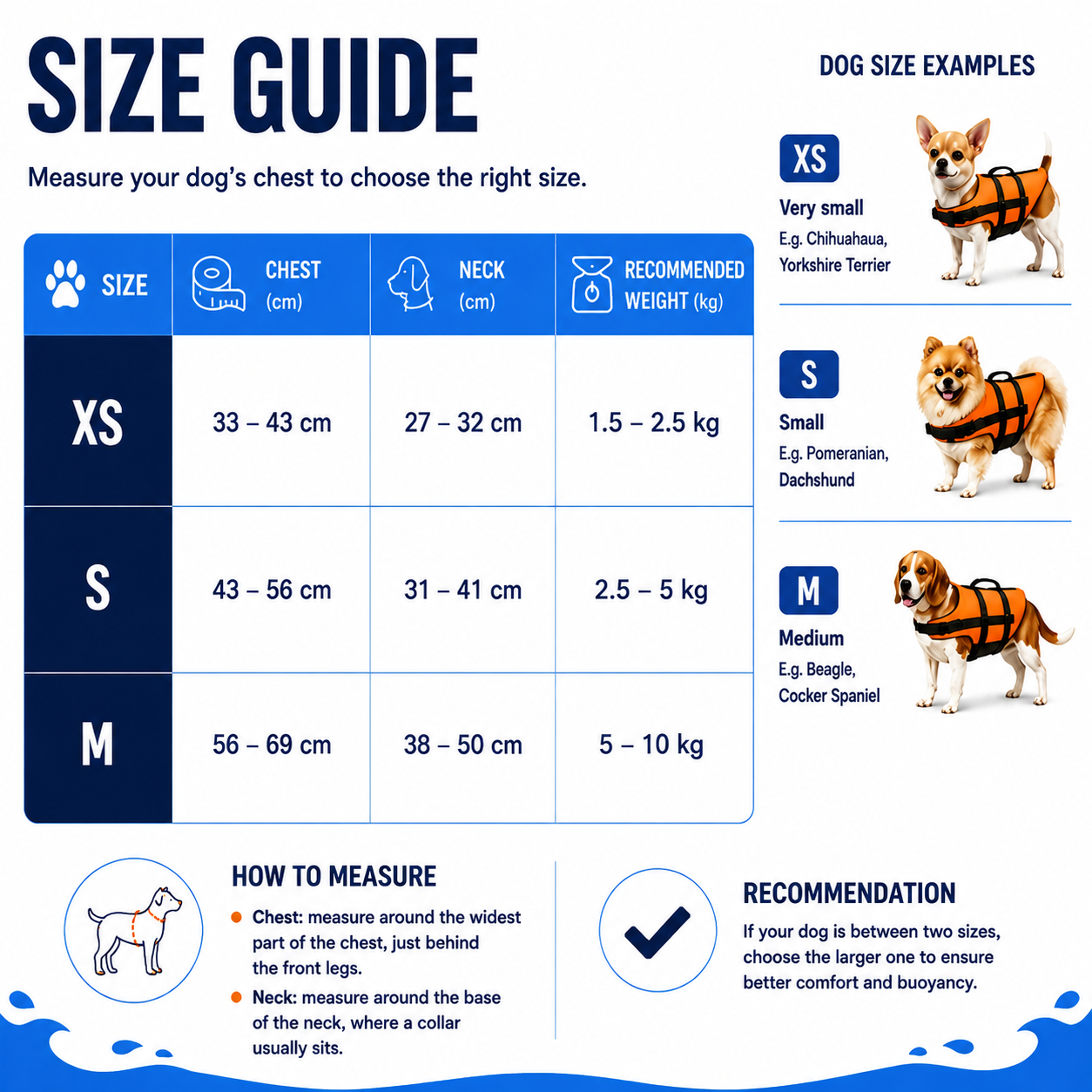 High Buoyancy Safety Swimsuit for Dogs 💧 Prevent him from swallowing water  🐶 Always keeping your head afloat  ⚡ Instant rescue handle  🐾 Ideal for low resistance